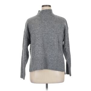 NWT Paca Baby Alpaca Grey Turtleneck Sweater XL